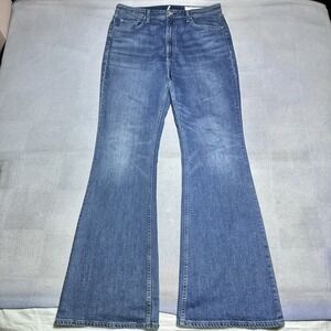Rag & Bone Casey‎ High Rise Flare Jeans Womens 32 Corso Indigo Denim High Rise